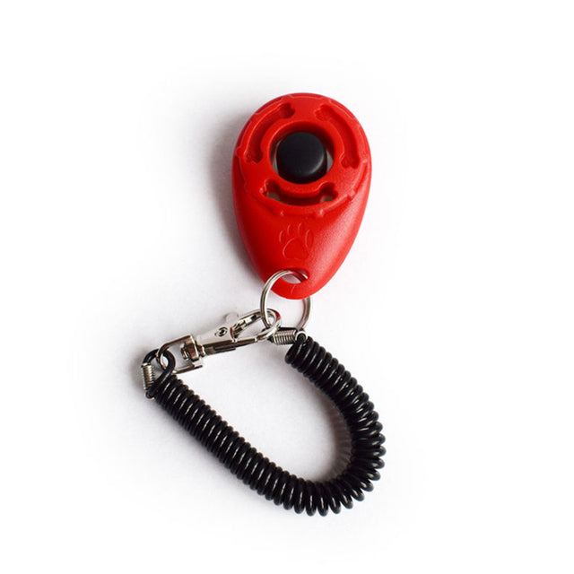 Adjustable Pet Training Clicker and Strap