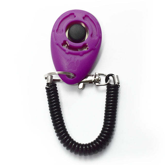 Adjustable Pet Training Clicker and Strap