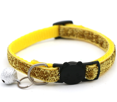 Chic Adjustable Cat Collar with Bell