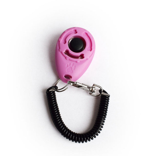 Adjustable Pet Training Clicker and Strap