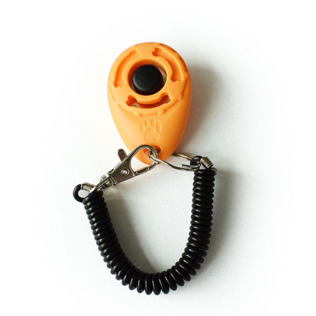 Adjustable Pet Training Clicker and Strap