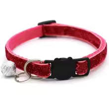 Chic Adjustable Cat Collar with Bell