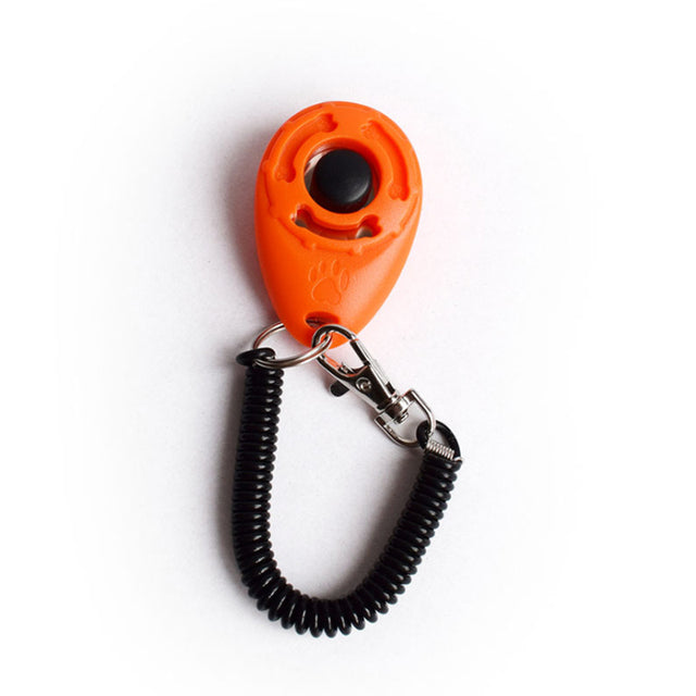 Adjustable Pet Training Clicker and Strap