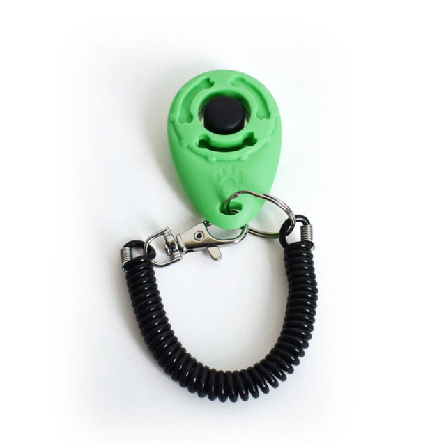 Adjustable Pet Training Clicker and Strap