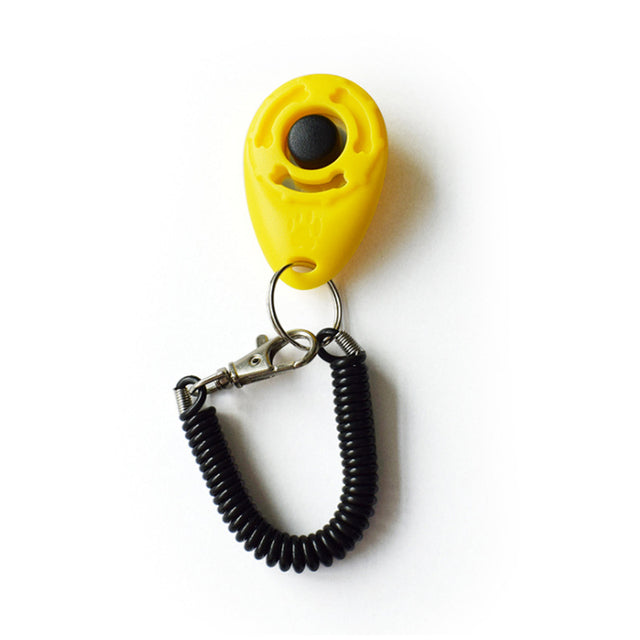 Adjustable Pet Training Clicker and Strap
